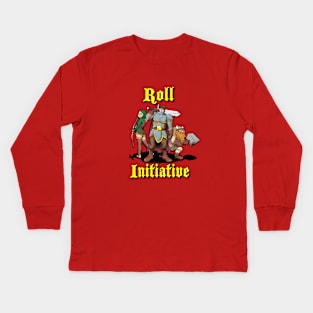 Roll Initiative Kids Long Sleeve T-Shirt